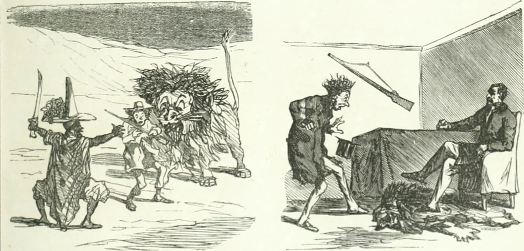An illustration from Cham, 1853, leaf 138