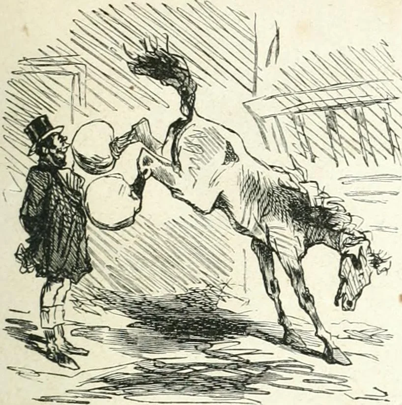 An illustration from Cham, 1853, leaf 142