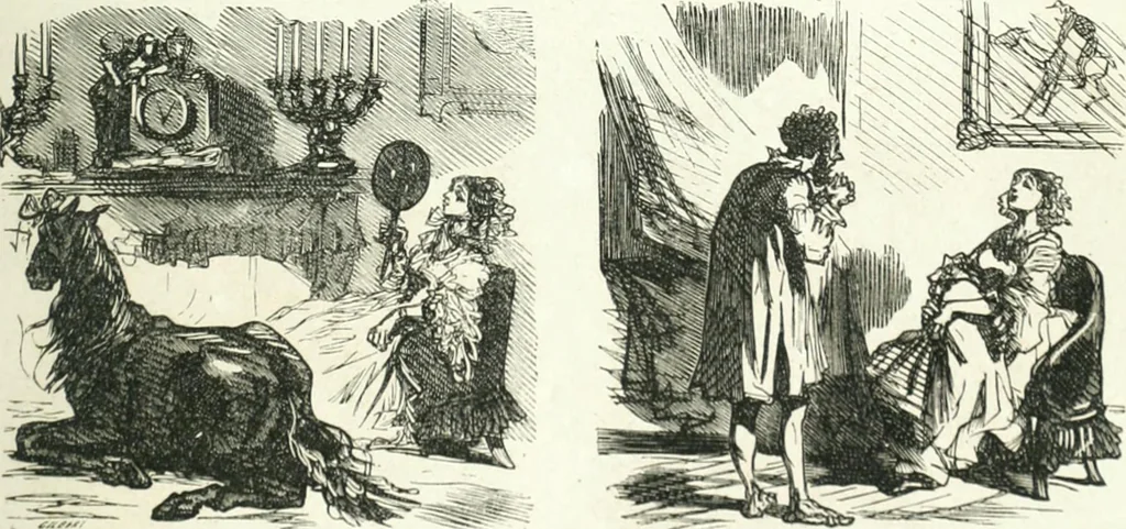 An illustration from Cham, 1853, leaf 142