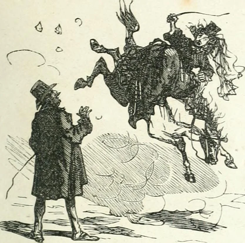 An illustration from Cham, 1853, leaf 144