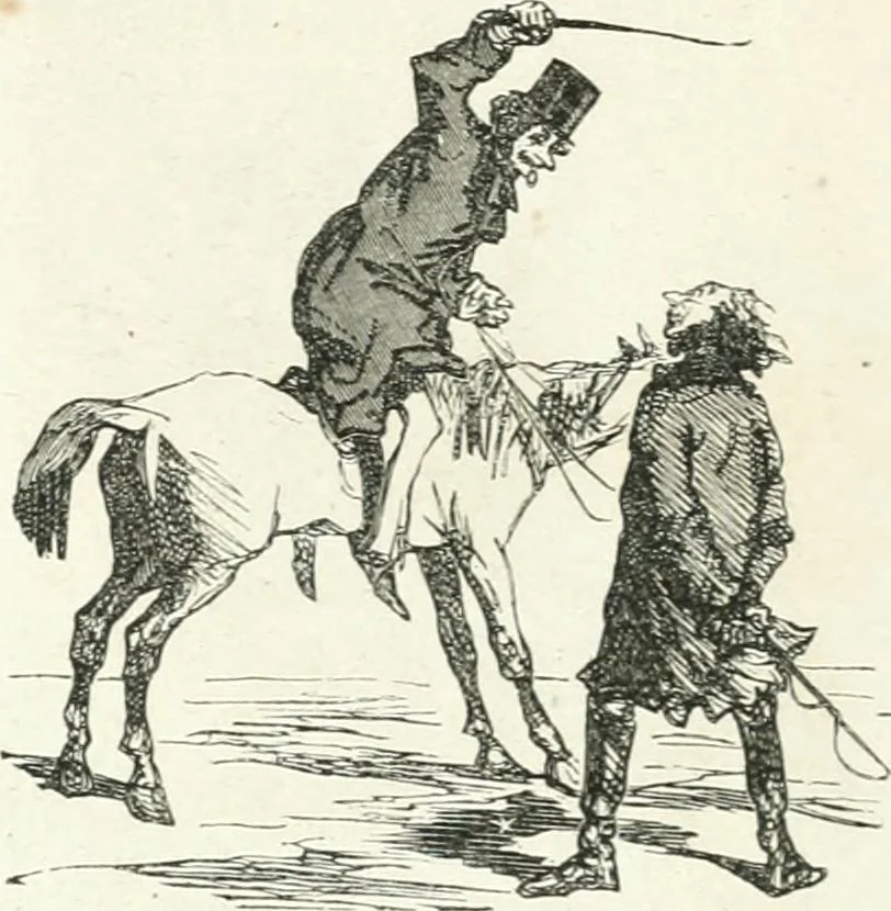 An illustration from Cham, 1853, leaf 144
