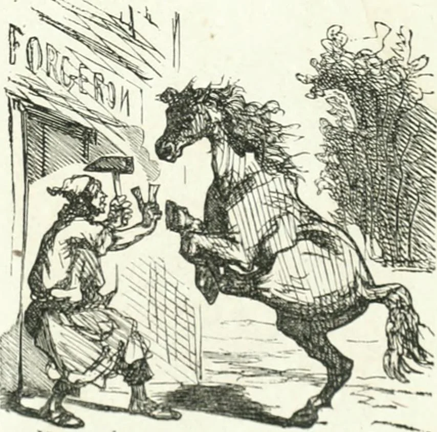 An illustration from Cham, 1853, leaf 144