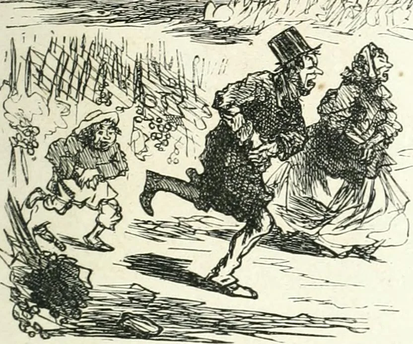 An illustration from Cham, 1853, leaf 146