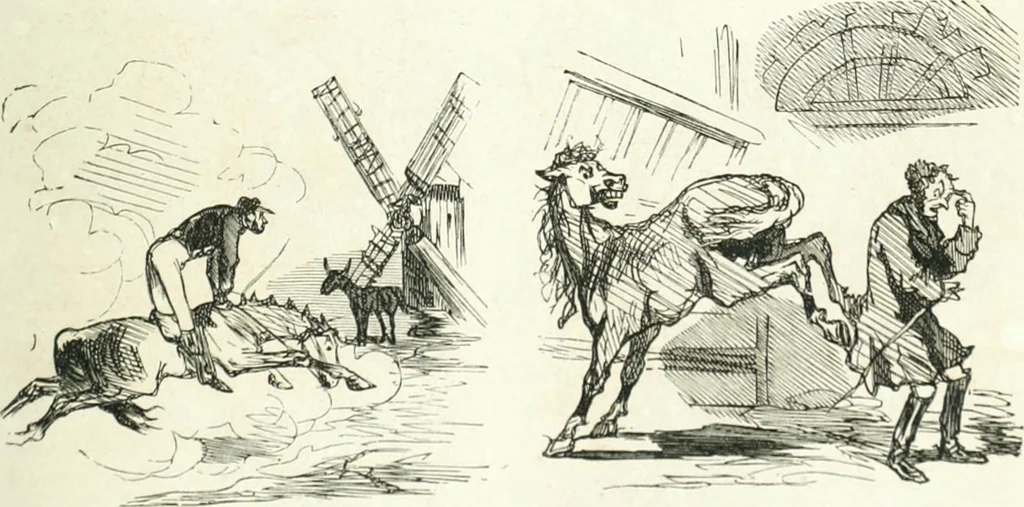 An illustration from Cham, 1853, leaf 146