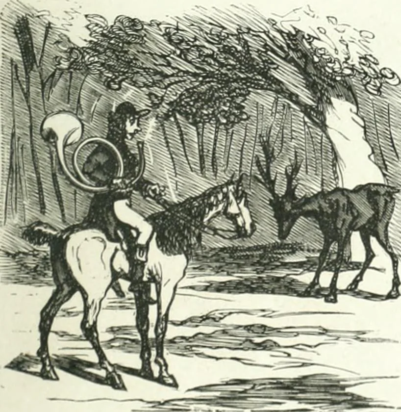 An illustration from Cham, 1853, leaf 148