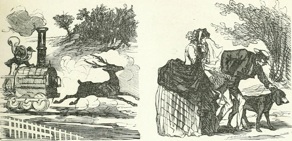 An illustration from Cham, 1853, leaf 150