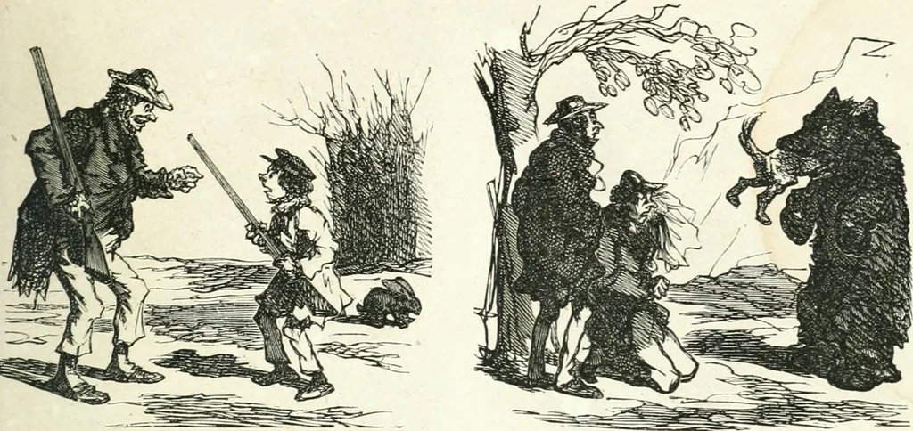 An illustration from Cham, 1853, leaf 152