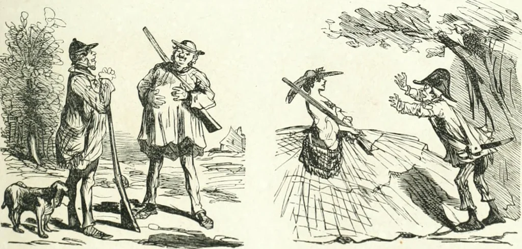 An illustration from Cham, 1853, leaf 152