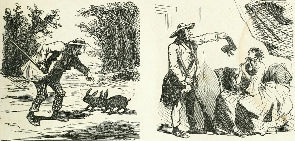 An illustration from Cham, 1853, leaf 154
