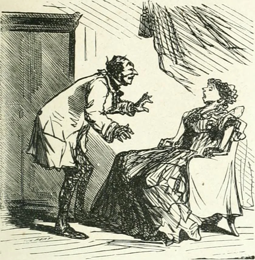 An illustration from Cham, 1853, leaf 158
