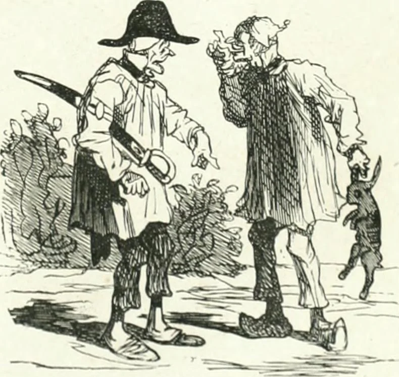 An illustration from Cham, 1853, leaf 158