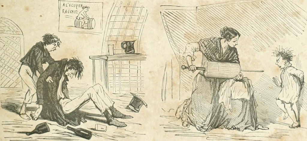 An illustration from Cham, 1853, leaf 16