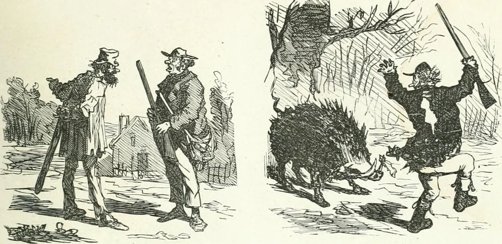 An illustration from Cham, 1853, leaf 160