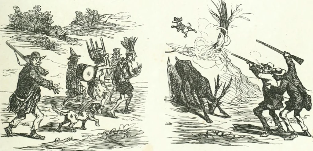 An illustration from Cham, 1853, leaf 160