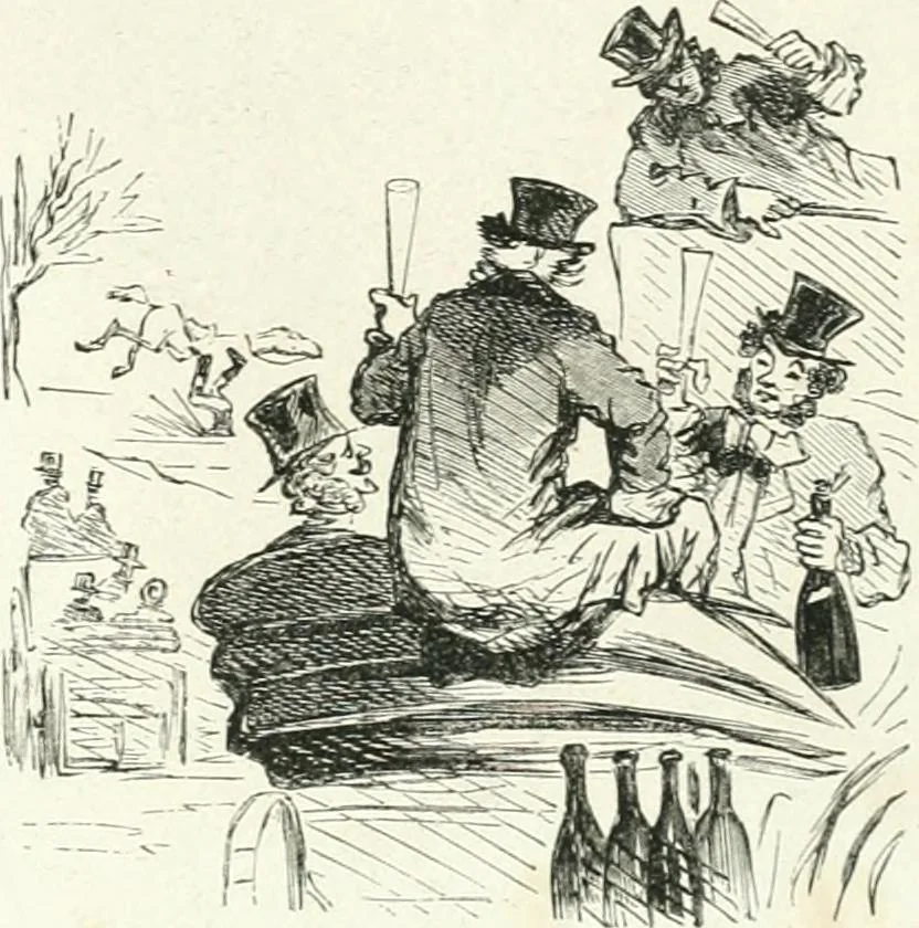 An illustration from Cham, 1853, leaf 162