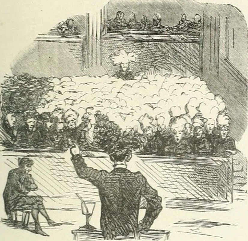 An illustration from Cham, 1853, leaf 166