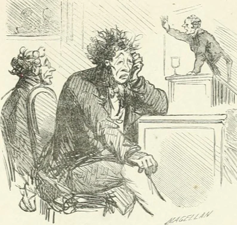 An illustration from Cham, 1853, leaf 166
