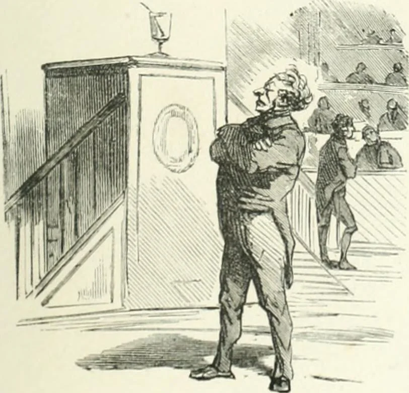 An illustration from Cham, 1853, leaf 168