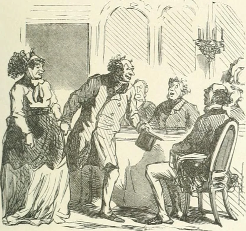 An illustration from Cham, 1853, leaf 170