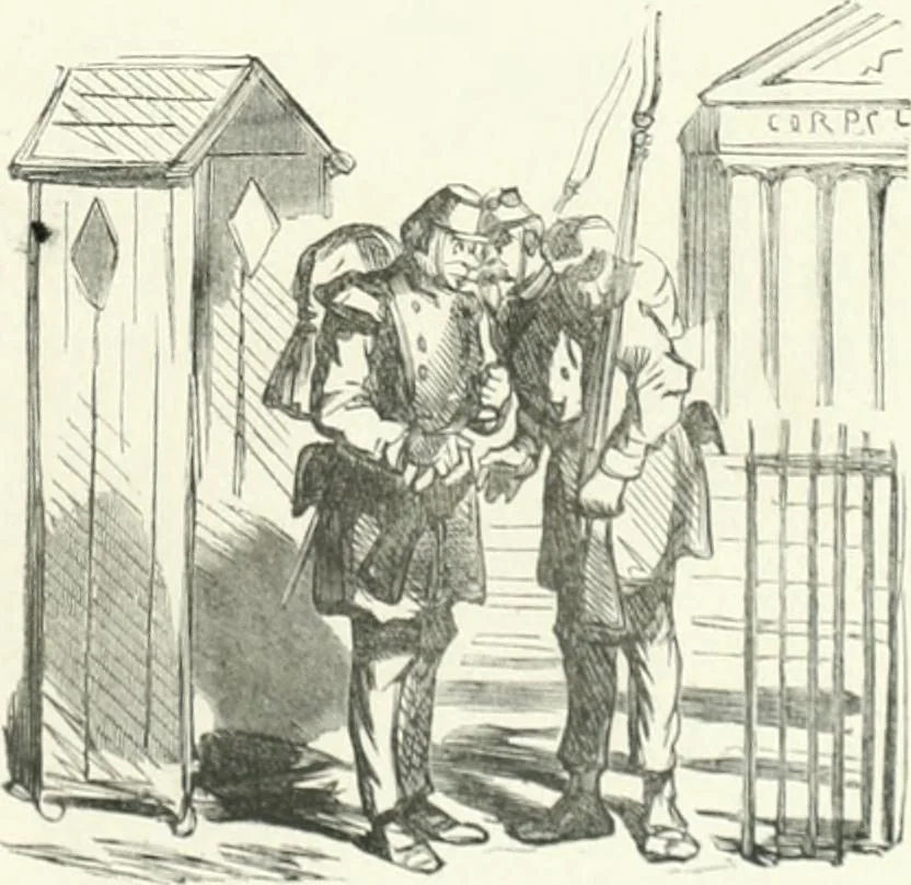 An illustration from Cham, 1853, leaf 170