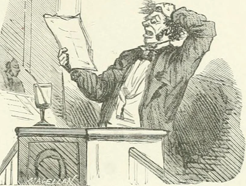 An illustration from Cham, 1853, leaf 172