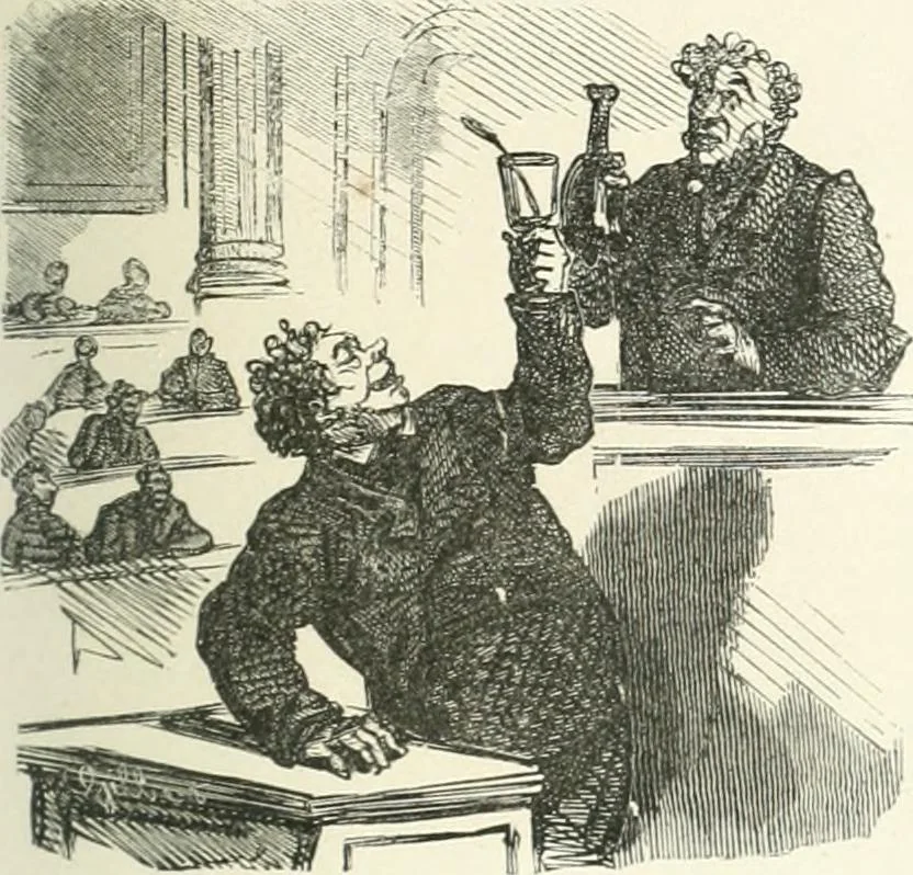 An illustration from Cham, 1853, leaf 174