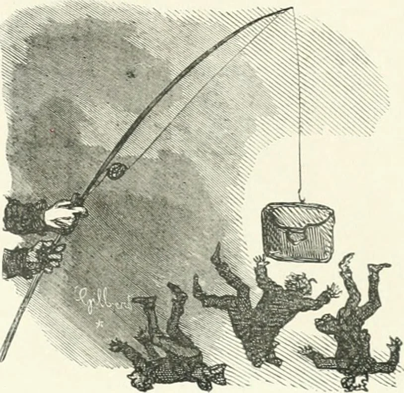 An illustration from Cham, 1853, leaf 174