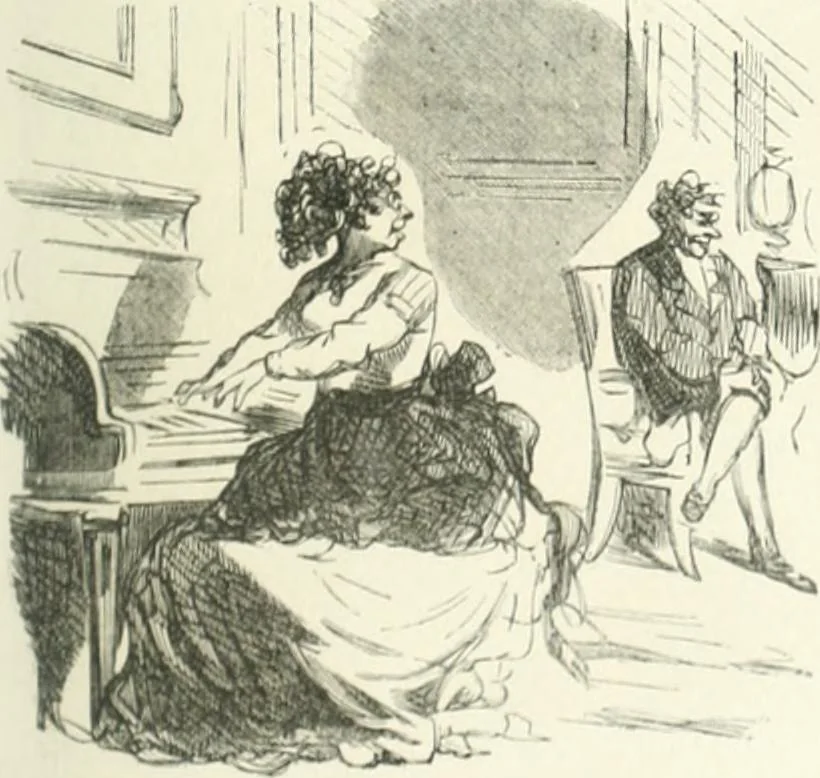 An illustration from Cham, 1853, leaf 174