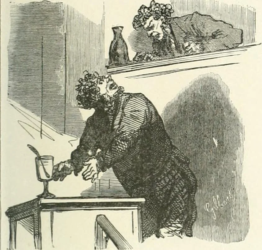 An illustration from Cham, 1853, leaf 176