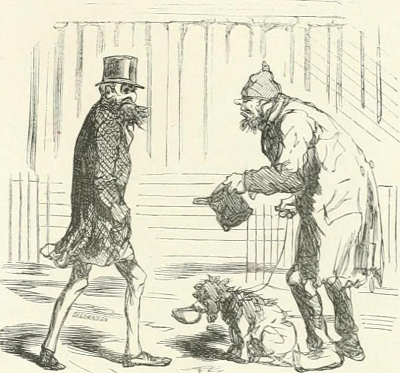 An illustration from Cham, 1853, leaf 176