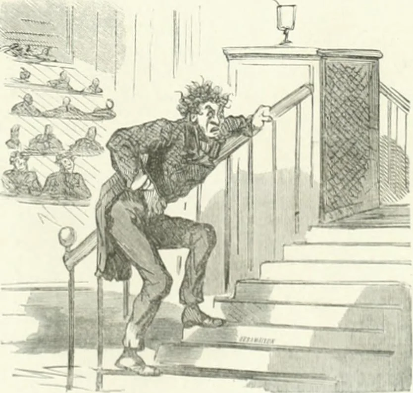 An illustration from Cham, 1853, leaf 176
