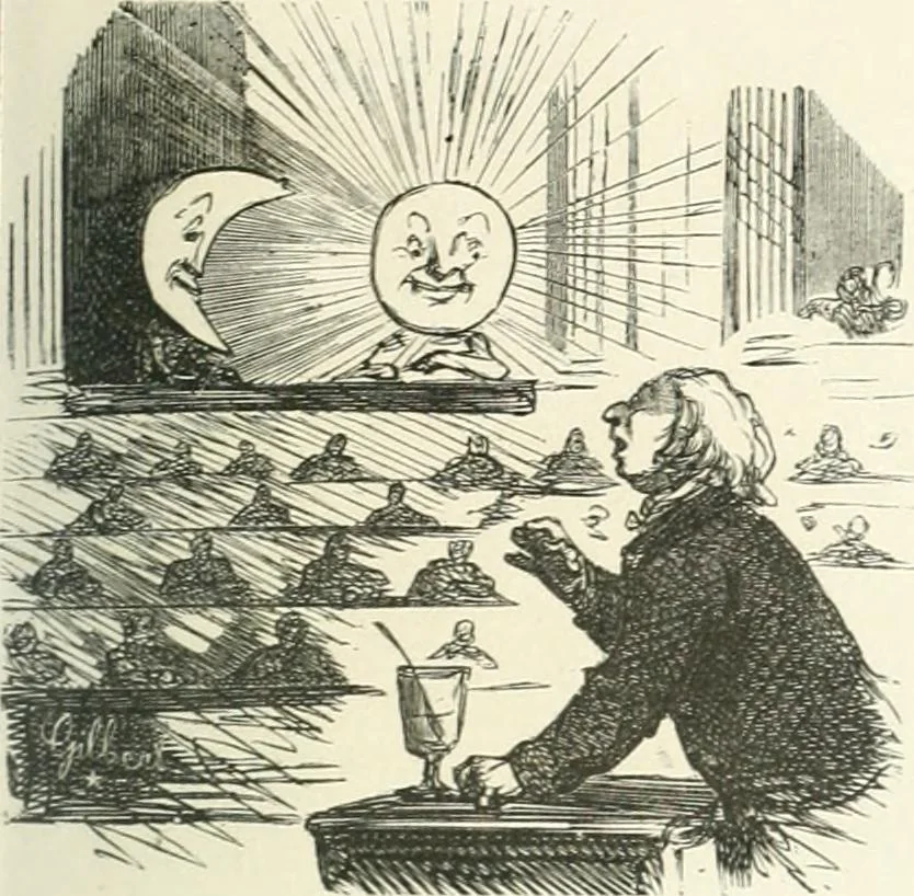 An illustration from Cham, 1853, leaf 178