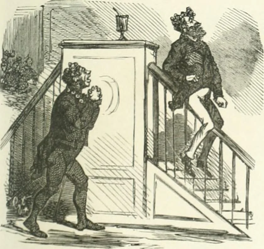 An illustration from Cham, 1853, leaf 178