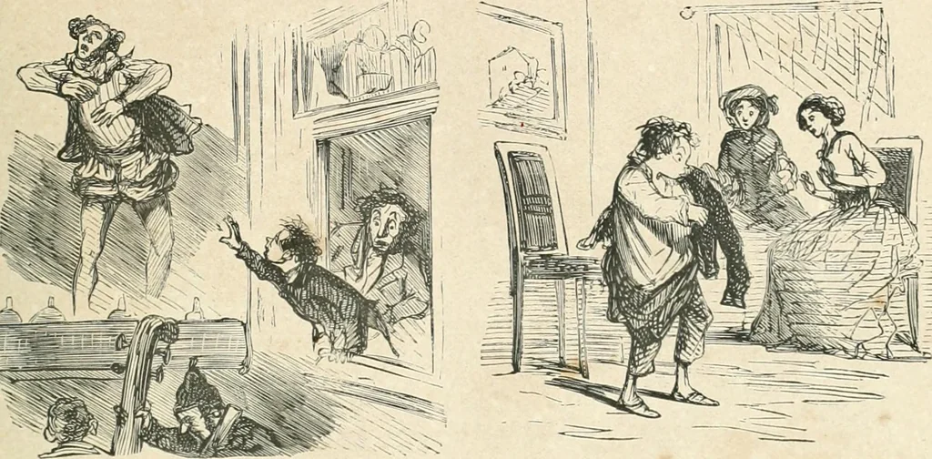 An illustration from Cham, 1853, leaf 18