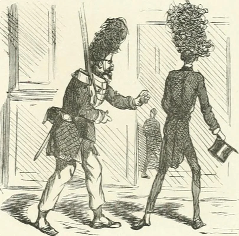 An illustration from Cham, 1853, leaf 180