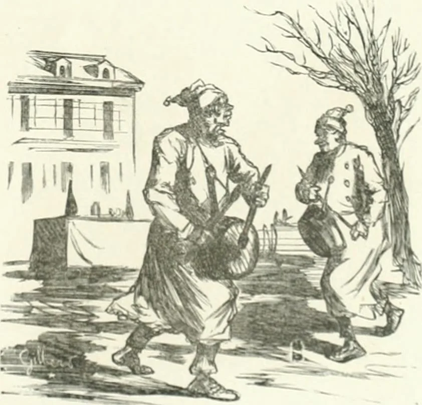 An illustration from Cham, 1853, leaf 180