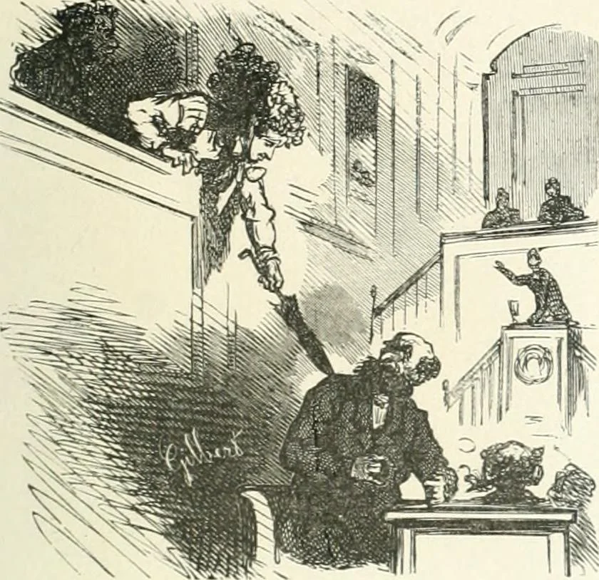 An illustration from Cham, 1853, leaf 182
