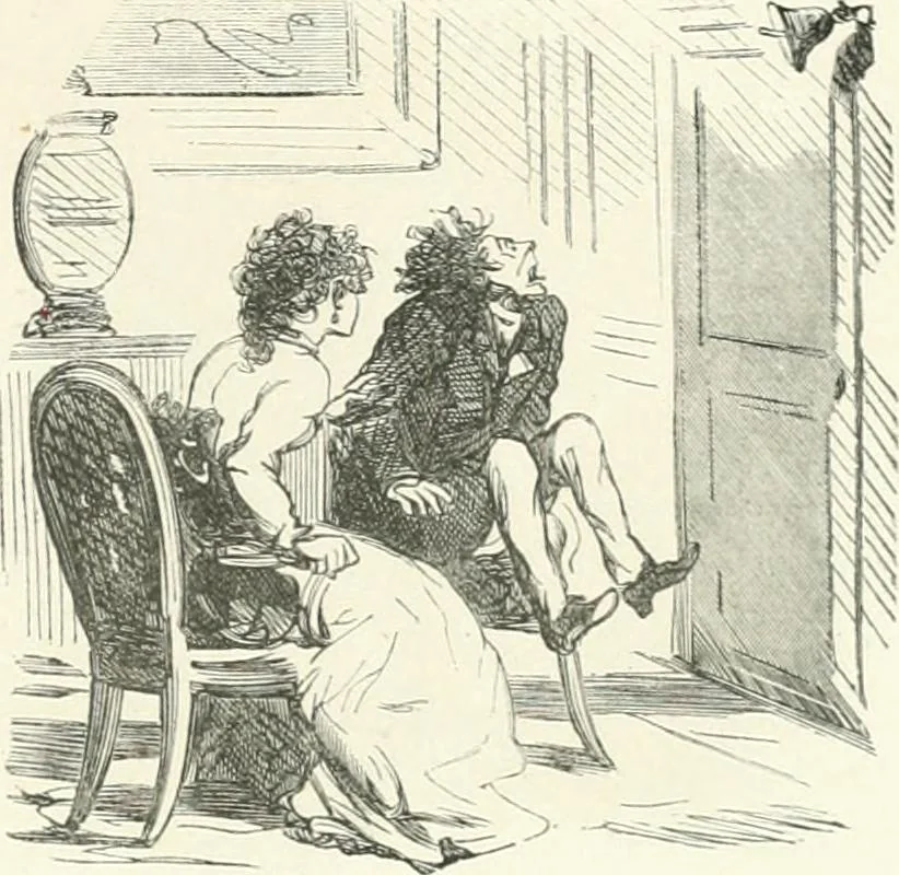 An illustration from Cham, 1853, leaf 184