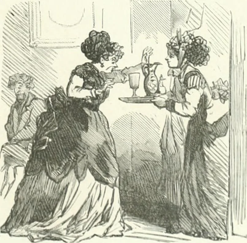 An illustration from Cham, 1853, leaf 184