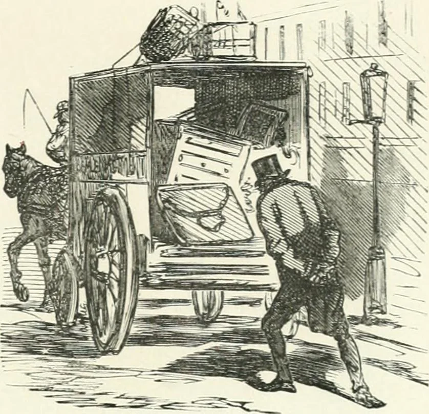 An illustration from Cham, 1853, leaf 186