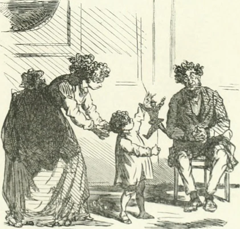 An illustration from Cham, 1853, leaf 186