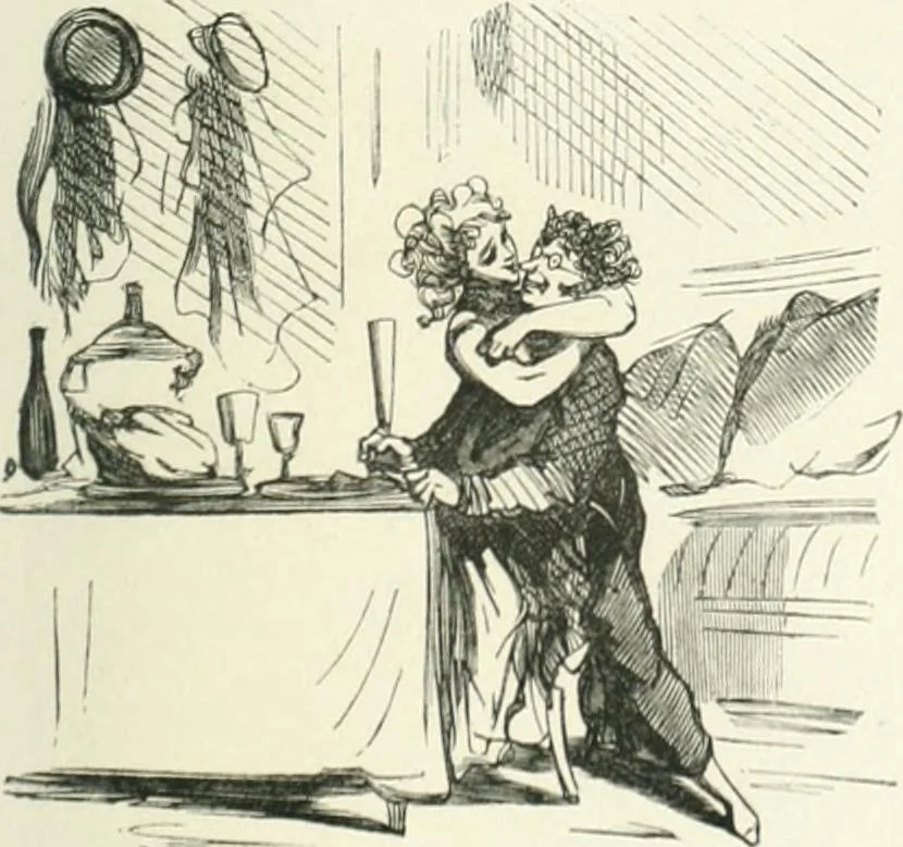 An illustration from Cham, 1853, leaf 188