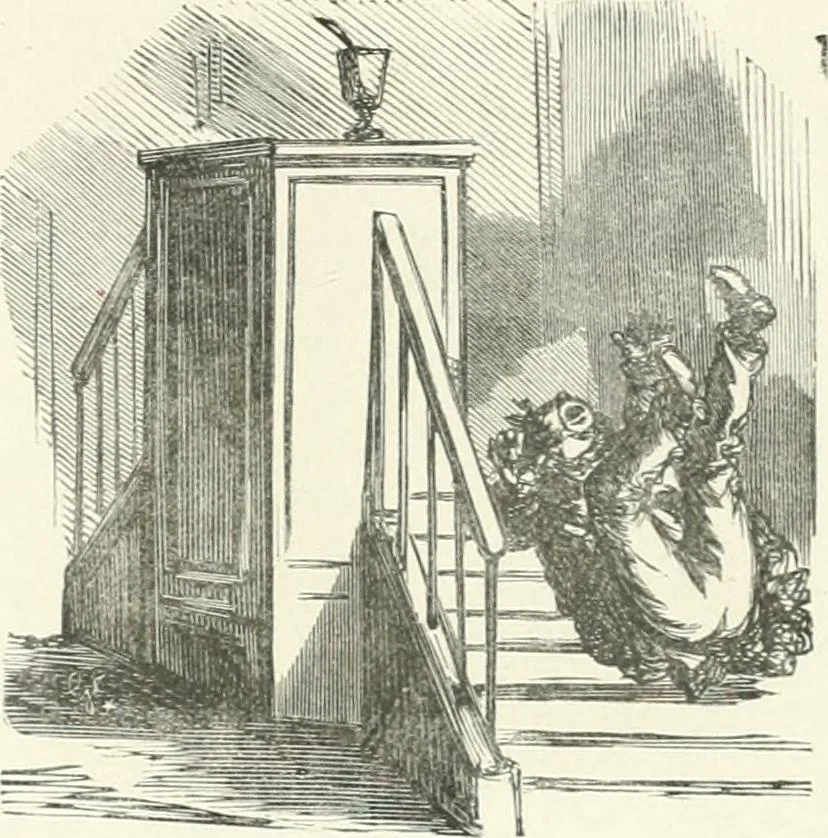 An illustration from Cham, 1853, leaf 190
