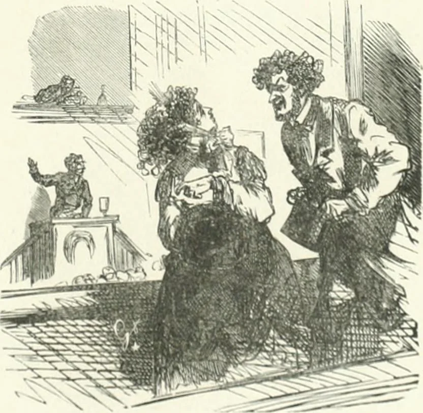 An illustration from Cham, 1853, leaf 190
