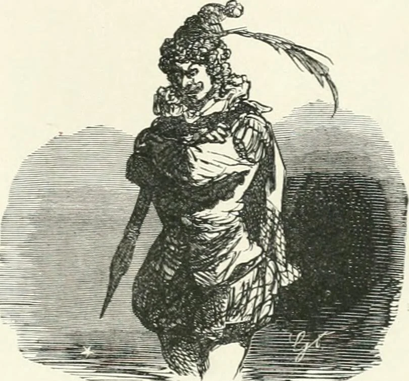 An illustration from Cham, 1853, leaf 192