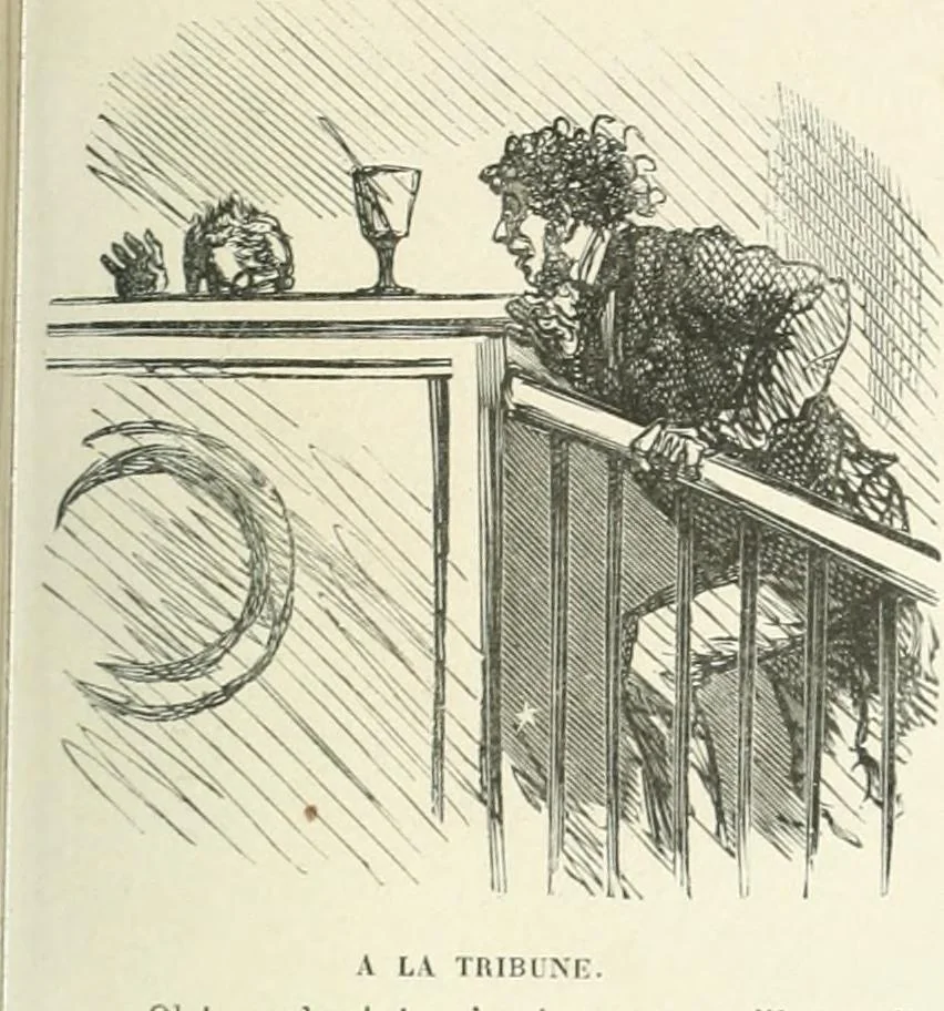 An illustration from Cham, 1853, leaf 194