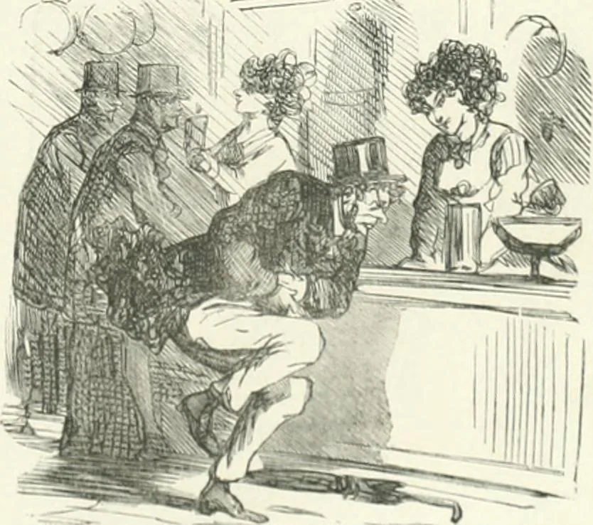 An illustration from Cham, 1853, leaf 194
