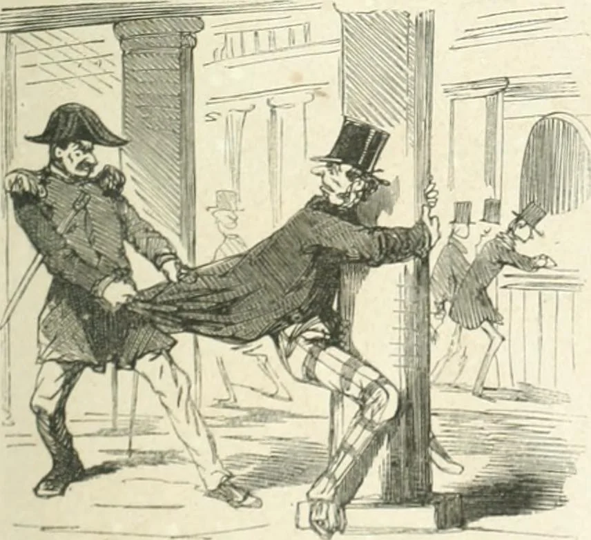 An illustration from Cham, 1853, leaf 202