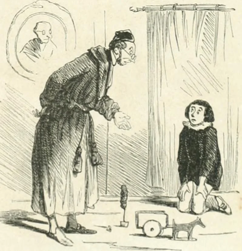 An illustration from Cham, 1853, leaf 202