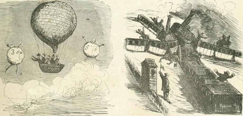 An illustration from Cham, 1853, leaf 204